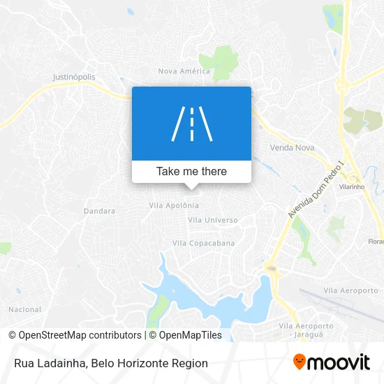 Rua Ladainha map