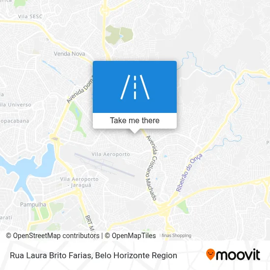 Rua Laura Brito Farias map