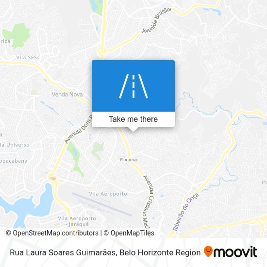 Rua Laura Soares Guimarães map