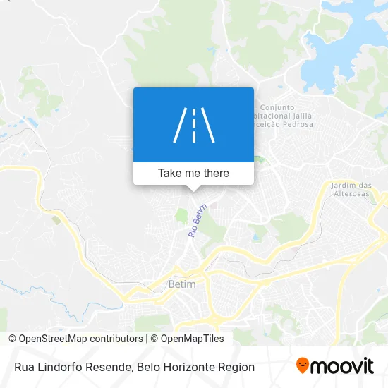 Rua Lindorfo Resende map