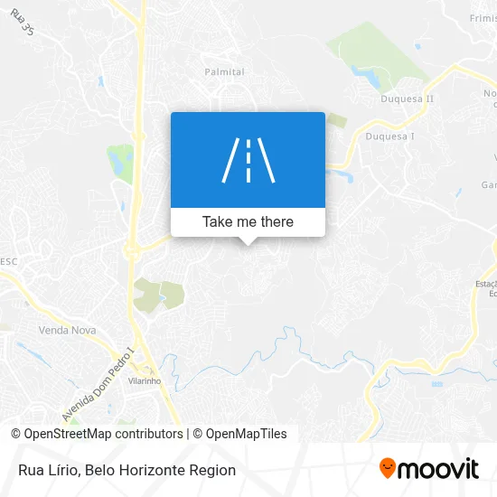 Rua Lírio map