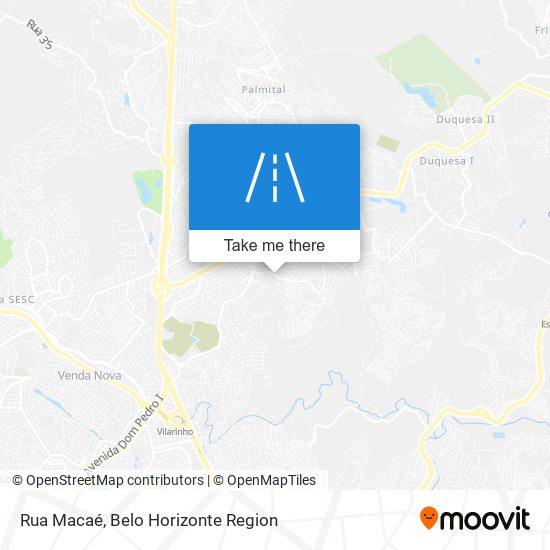 Rua Macaé map