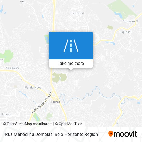 Rua Manoelina Dornelas map
