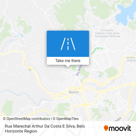 Rua Marechal Arthur Da Costa E Silva map