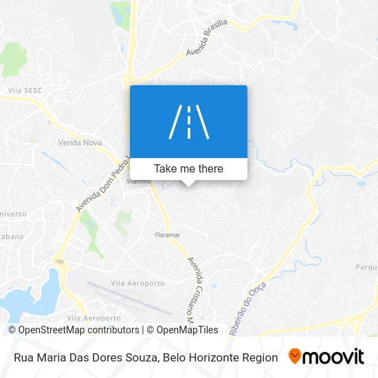 Rua Maria Das Dores Souza map