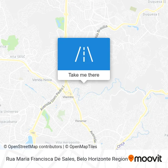 Rua Maria Francisca De Sales map