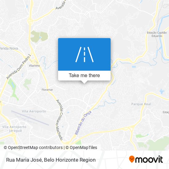 Mapa Rua Maria José