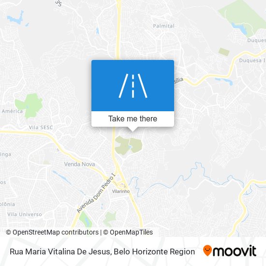 Rua Maria Vitalina De Jesus map