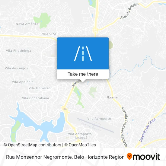 Rua Monsenhor Negromonte map