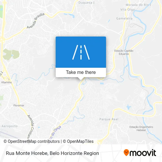 Rua Monte Horebe map