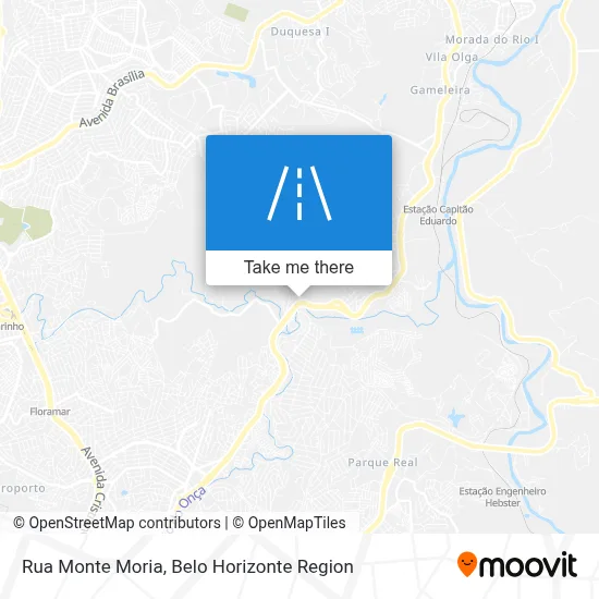 Rua Monte Moria map