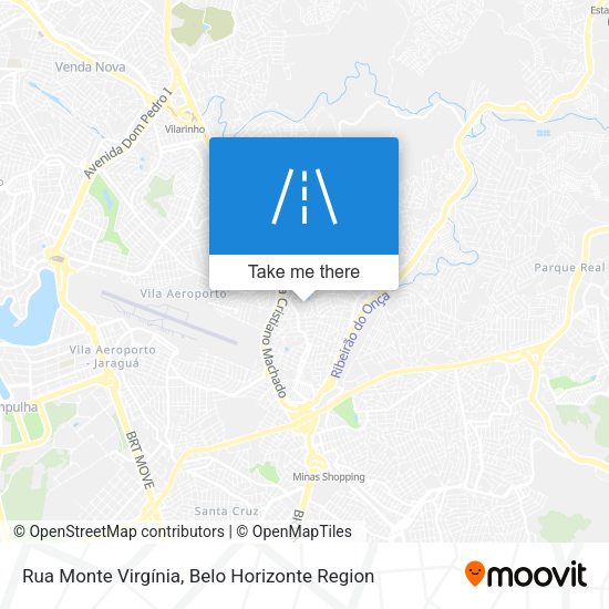 Rua Monte Virgínia map