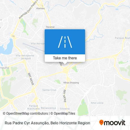 Rua Padre Cyr Assunção map