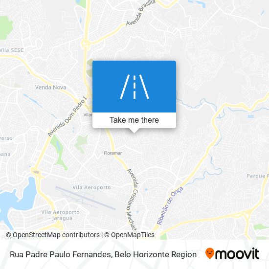 Rua Padre Paulo Fernandes map