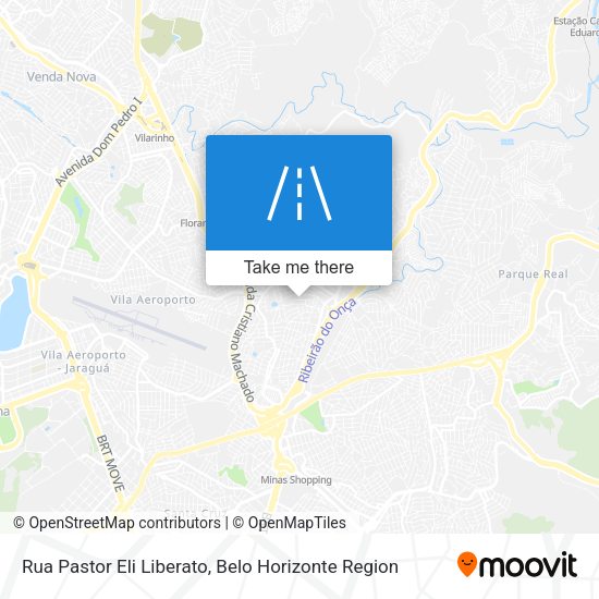 Rua Pastor Eli Liberato map