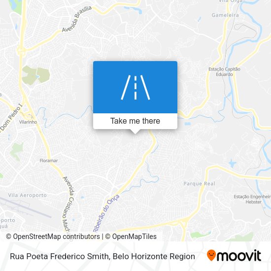 Rua Poeta Frederico Smith map