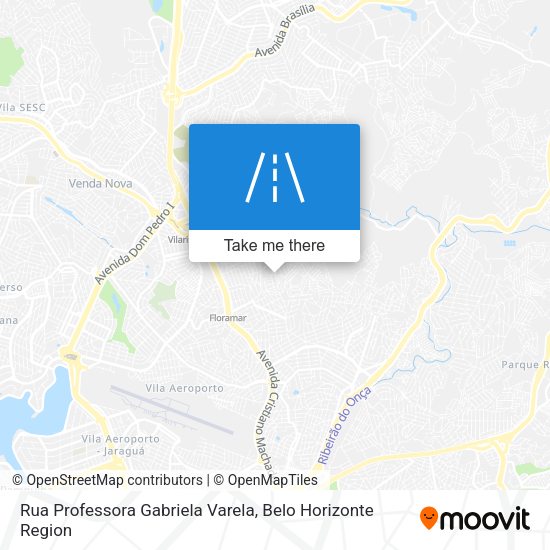 Rua Professora Gabriela Varela map