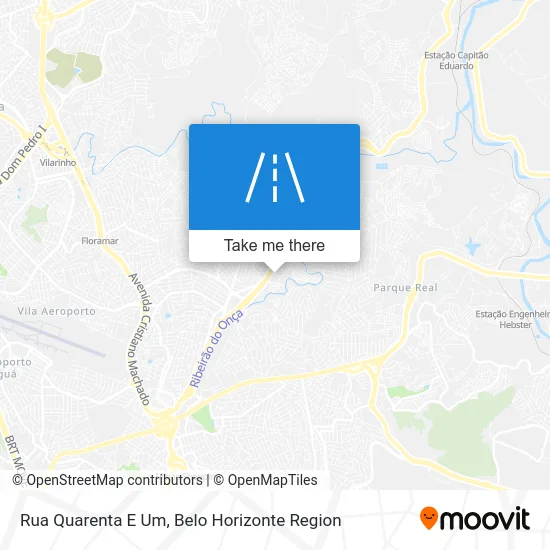 Rua Quarenta E Um map