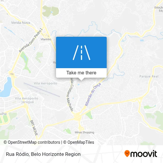 Rua Ródio map