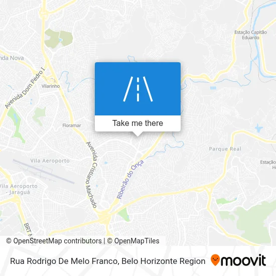 Rua Rodrigo De Melo Franco map