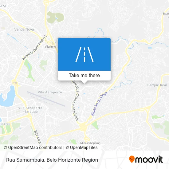 Rua Samambaia map