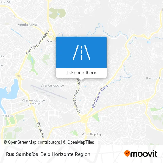 Rua Sambaíba map