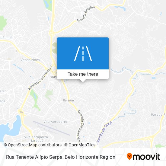 Rua Tenente Alípio Serpa map