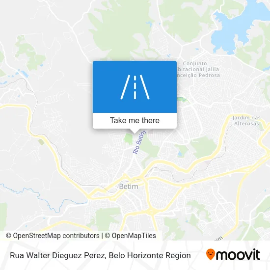 Rua Walter Dieguez Perez map