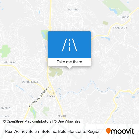 Rua Wolney Belém Botelho map