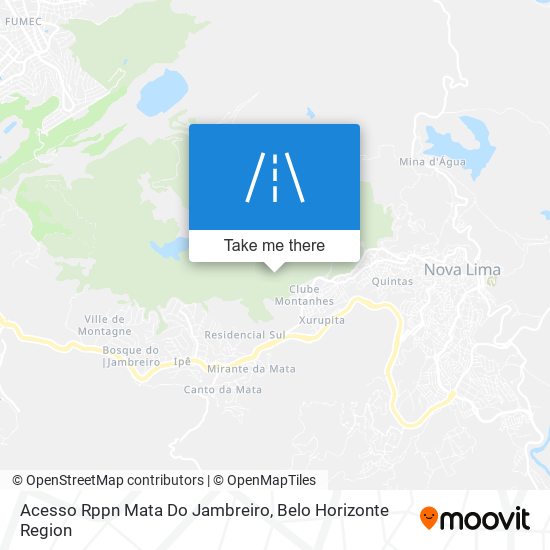 Acesso Rppn Mata Do Jambreiro map