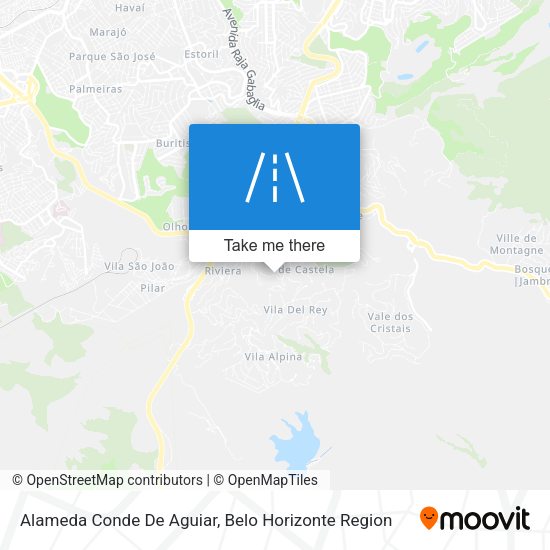 Alameda Conde De Aguiar map