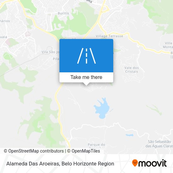 Alameda Das Aroeiras map