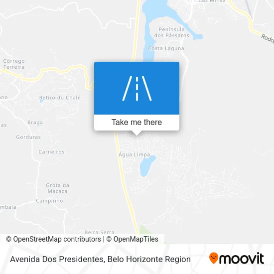 Avenida Dos Presidentes map