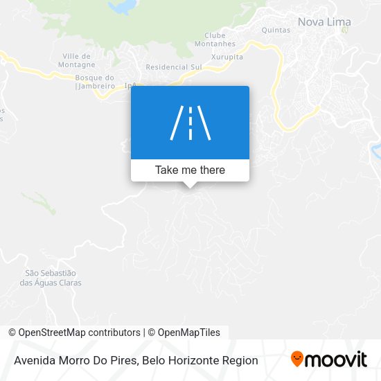 Avenida Morro Do Pires map