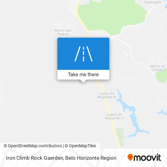Iron Climb Rock Gaerden map