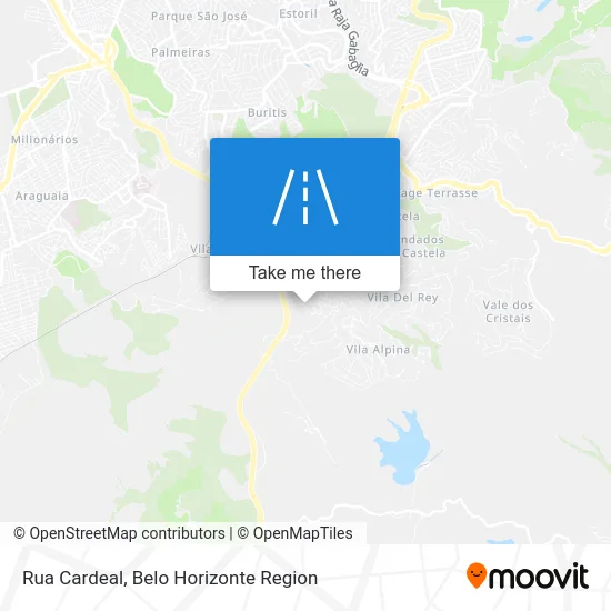Rua Cardeal map