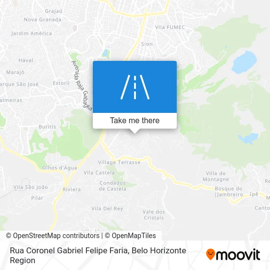 Rua Coronel Gabriel Felipe Faria map