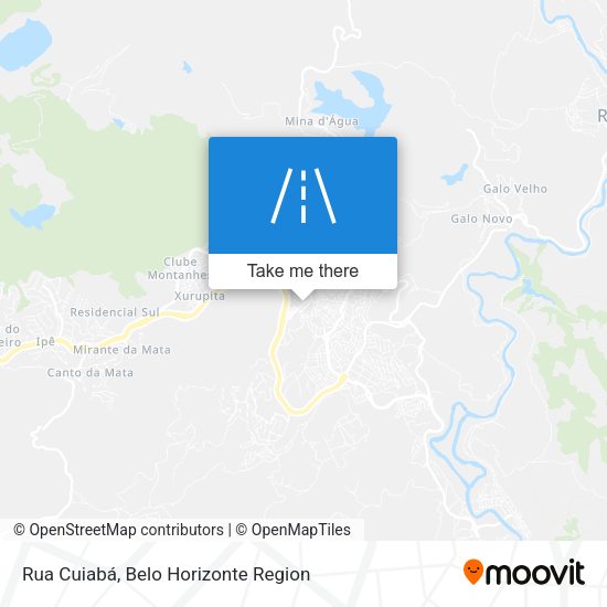 Rua Cuiabá map