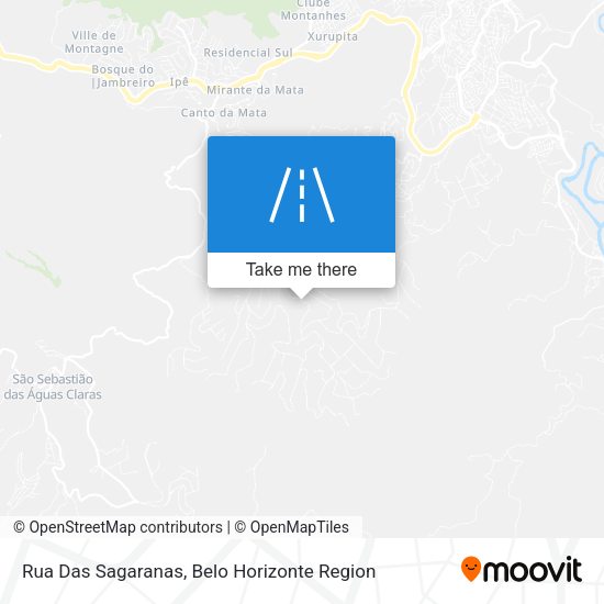 Rua Das Sagaranas map