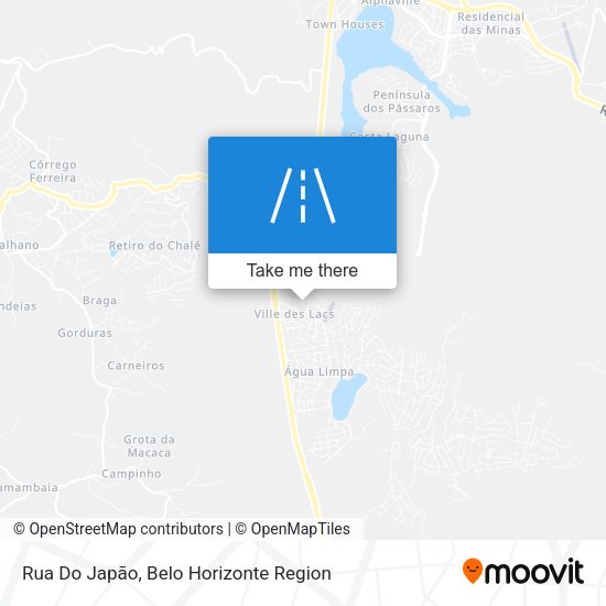 Rua Do Japão map