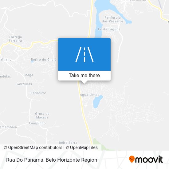 Rua Do Panamá map