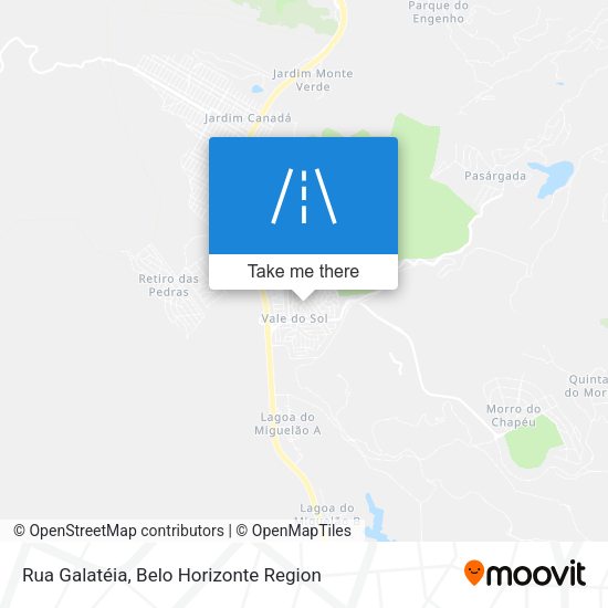 Rua Galatéia map