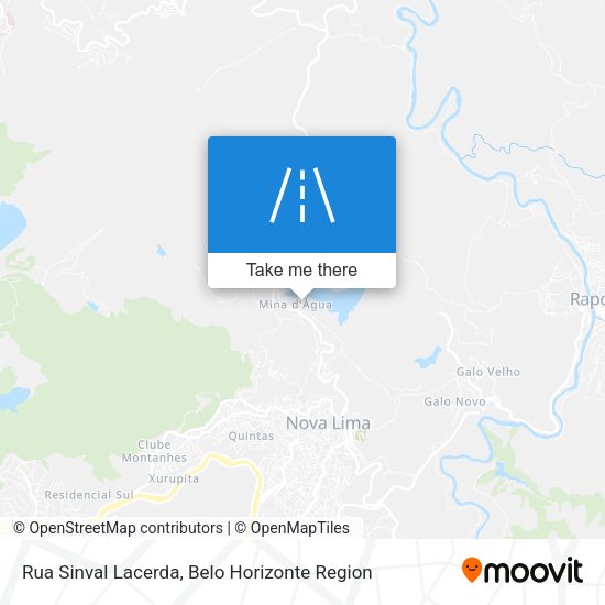 Rua Sinval Lacerda map