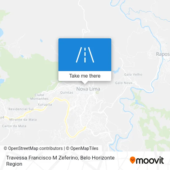 Travessa Francisco M Zeferino map