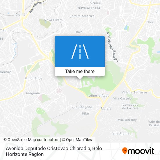 Avenida Deputado Cristovão Chiaradia map