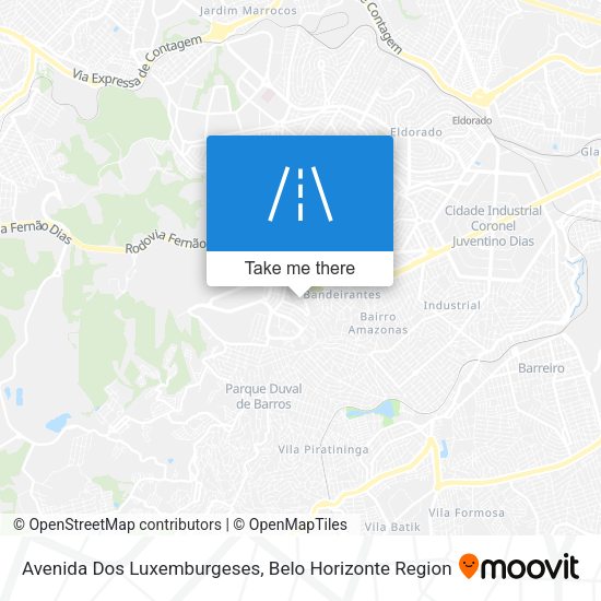 Avenida Dos Luxemburgeses map