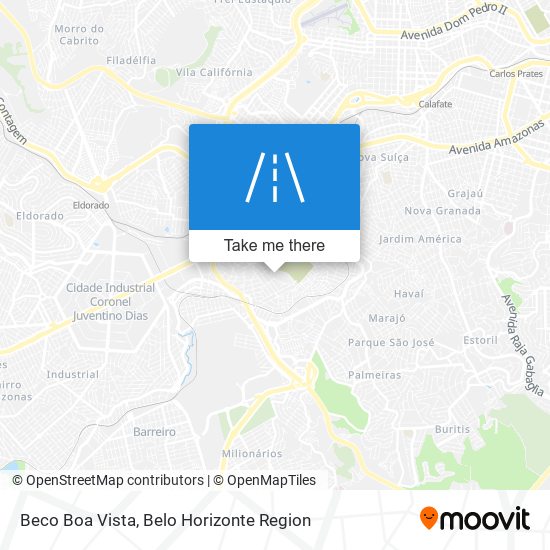 Beco Boa Vista map