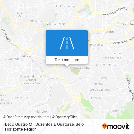 Beco Quatro Mil Duzentos E Quatorze map