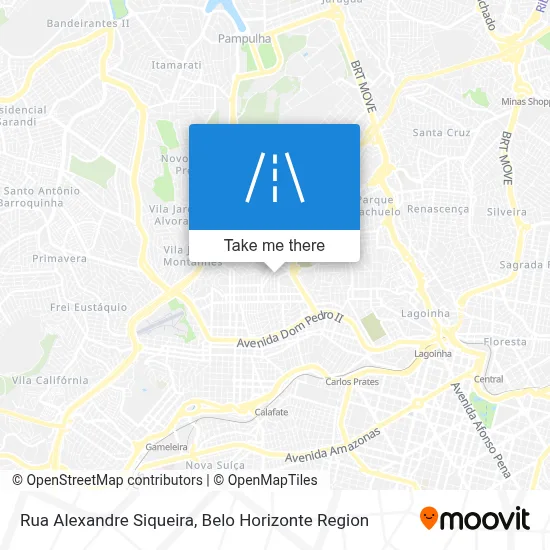 Rua Alexandre Siqueira map
