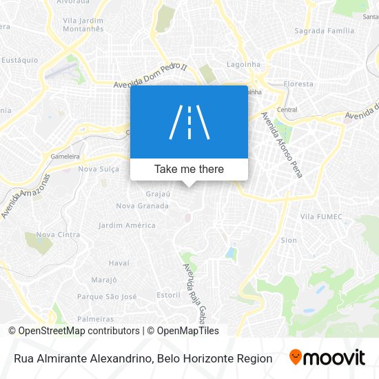 Rua Almirante Alexandrino map